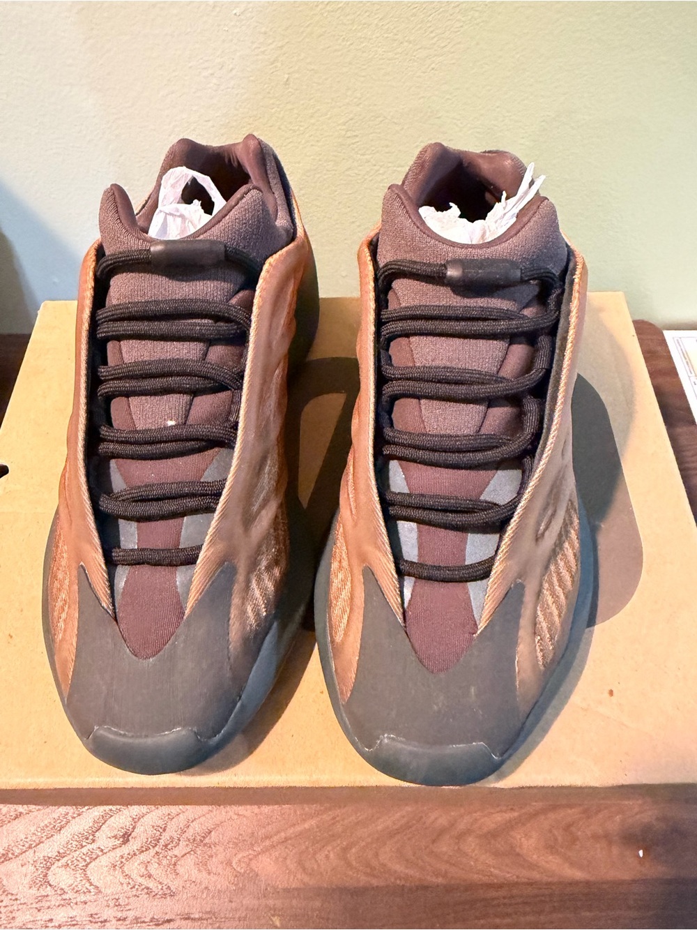 Yeezy Boost 700 V3 Brown/Tan Low-Top Sneakers